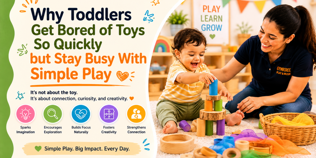 Why Toddlers Get Bored of Toys So Quickly but Stay Busy With Simple Play