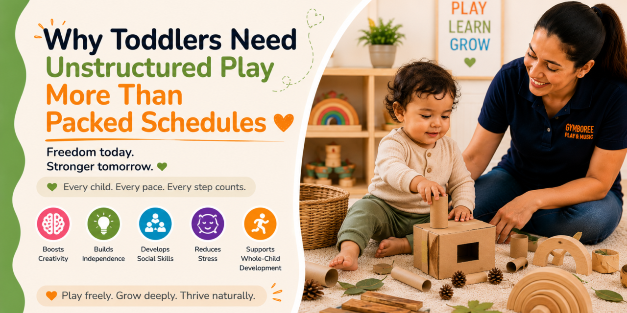Why Toddlers Need Unstructured Play More Than Packed Schedules
